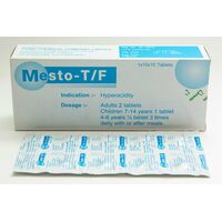 メスト Mesto-T/F 100錠 x1箱:個人輸入代行Yokohama Media