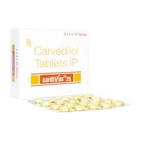 カーディバス25mg100錠 1箱:個人輸入代行Yokohama Media