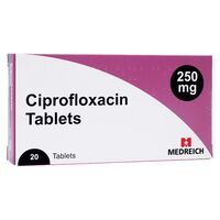 シプロフロキサシン250mg20錠(Medreich) 1箱:個人輸入代行Yokohama Media