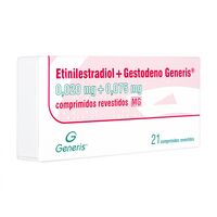 Generis[エチニルエストラジオール0.02mg+ゲストデノジェネリス0.075mg]21錠:個人輸入代行Yokohama Media