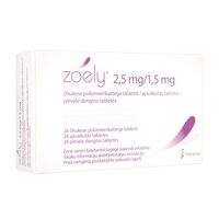 ゾーリー[2.5mg+1.5mg]28錠 1箱:個人輸入代行Yokohama Media
