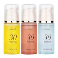 (MENOKIN)30秒クイックバブルマスク(リフト・ブライト・モイスト)95ml 1セット:個人輸入代行Yokohama Media