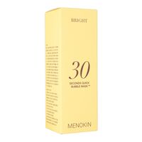 (MENOKIN)30秒クイックバブルマスク(ブライト)95ml 1箱:個人輸入代行Yokohama Media