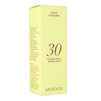 (MENOKIN)30秒クイックバブルマスク(クリア)95ml 1箱:個人輸入代行Yokohama Media