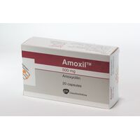 AMOXIL(Amoxycillin) 500mg 20カプセル入り:個人輸入代行Yokohama Media