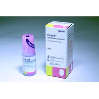クラビット点眼液0.5% Cravit Opthalmic solution 5ml:個人輸入代行Yokohama Media