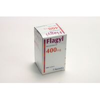 FLAGYL (Metronidazole) 400mg 100錠入り1ボトル:個人輸入代行Yokohama Media