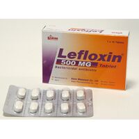 Lefloxin 500mg 10錠×1シート:個人輸入代行Yokohama Media