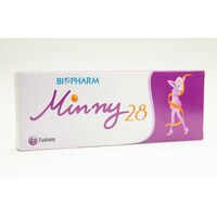 Minny28 （28錠)×1シート:個人輸入代行Yokohama Media