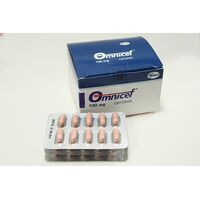 オムニセフ (セフジニル 100mg) OMNICEF (CEFDINIR 100mg) 100カプセル入り:個人輸入代行Yokohama Media
