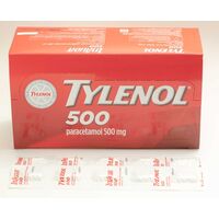 タイレノールTYLENOL500mg10錠×20シート(箱入り):個人輸入代行Yokohama Media
