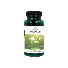 ビルベリー470mg100錠(Swanson)  1本:個人輸入代行Yokohama Media