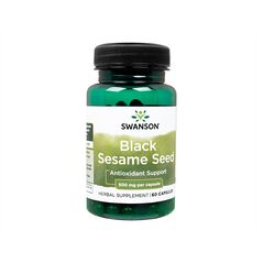 ブラックセサミシード500mg60錠(Swanson)  1本:個人輸入代行Yokohama Media