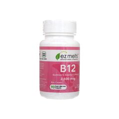 ビタミンB12_2500mcg90錠(EzMelts)  1本:個人輸入代行Yokohama Media