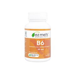 ビタミンB6_50mg60錠(EzMelts)  1本:個人輸入代行Yokohama Media