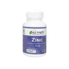 ジンク30mg60錠(EzMelts)  1本:個人輸入代行Yokohama Media