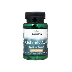 グルタミン酸500mg60錠(Swanson)  1本:個人輸入代行Yokohama Media