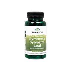 フルスペクトラム・ギムネマシルベスタリーフ400mg100錠(Swanson)  1本:個人輸入代行Yokohama Media