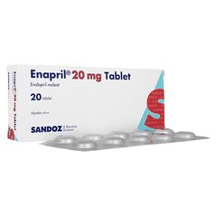 エナラプリル20mg20錠:個人輸入代行Yokohama Media