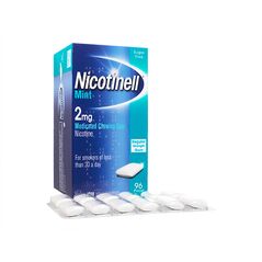 ニコチネル薬用チューイングガム2mg(ミント)96個:個人輸入代行Yokohama Media