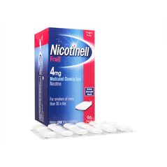 ニコチネル薬用チューイングガム4mg(フルーツ)96個:個人輸入代行Yokohama Media