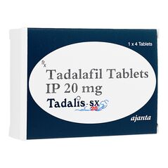 タダリスSX20mg4錠:個人輸入代行Yokohama Media