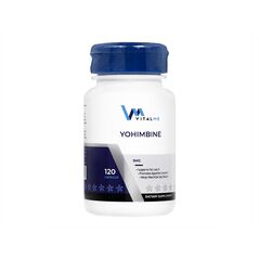 ヨヒンビン5mg120錠(バイタルミー)  1本:個人輸入代行Yokohama Media