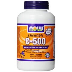 Vitamin C-500 Cherry Chewable 100 Tabs