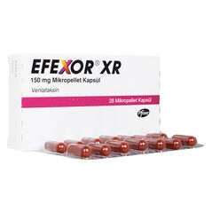 エフェキソールXR150mg28錠 1箱:個人輸入代行Yokohama Media