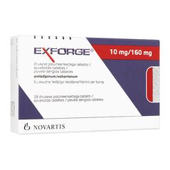 エックスフォージ[10mg+160mg]28錠 1箱:個人輸入代行Yokohama Media