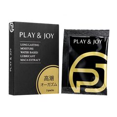 (Play&Joy)ロングラスティングモイスチャー・ウォーターベースドルーブリカントマカエクストラクト3袋 1箱:個人輸入代行Yokohama Media
