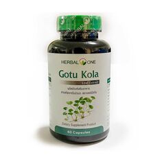 Herbal One Gotu Kola ハーバルワン ゴツコラ (ツボクサ) 60カプセル