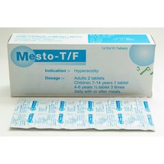 メスト Mesto-T/F 100錠 x1箱