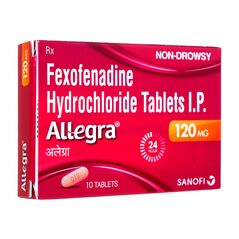 アレグラ120mg10錠 1箱:個人輸入代行Yokohama Media