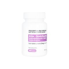ベンドロフルアザイド5mg500錠 1本:個人輸入代行Yokohama Media