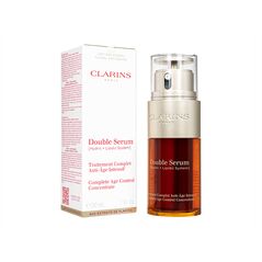 (Clarins)ダブルセラム・コンプリートエイジコントロールコンセントレイト30ml 1本:個人輸入代行Yokohama Media