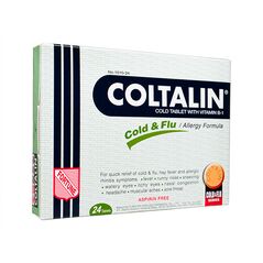 幸福傷風素(COLTALIN)24錠 1箱:個人輸入代行Yokohama Media