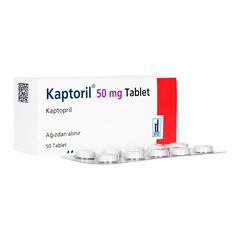 カプトリル50mg50錠 1箱:個人輸入代行Yokohama Media