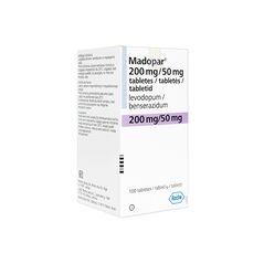 マドパー200mg/50mg100錠 1箱:個人輸入代行Yokohama Media