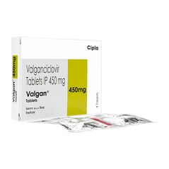バルガン450mg4錠 1箱:個人輸入代行Yokohama Media