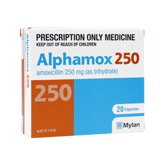 アルファモックス250mg20錠 1箱:個人輸入代行Yokohama Media