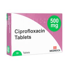 シプロフロキサシン500mg10錠 1箱:個人輸入代行Yokohama Media