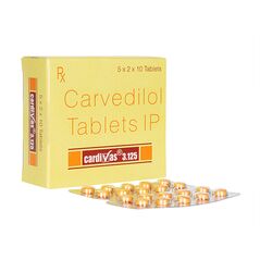 カーディバス3.125mg100錠 1箱:個人輸入代行Yokohama Media