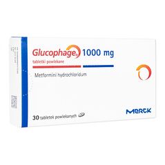 グルコファージ1000mg30錠 1箱:個人輸入代行Yokohama Media