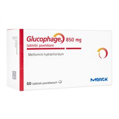 グルコファージ850mg60錠 1箱:個人輸入代行Yokohama Media
