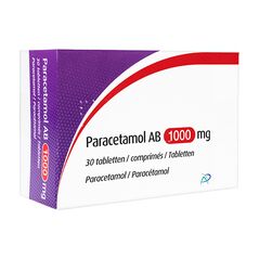 パラセタモールAB1000mg30錠 1箱:個人輸入代行Yokohama Media