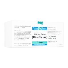 コルヒチン0.5mg100錠 1箱:個人輸入代行Yokohama Media
