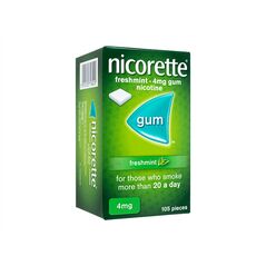 ニコレットガム4mg(ミント)105粒[ヤマト便] 1箱:個人輸入代行Yokohama Media