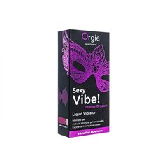 (Orgie)セクシーバイブ!リキッドバイブレーター(インテンスオーガズム)15ml 1箱:個人輸入代行Yokohama Media