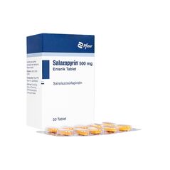 サラゾピリン500mg50錠 1箱:個人輸入代行Yokohama Media